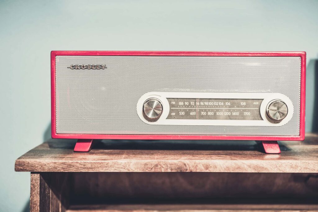 Photo of Vintage radio